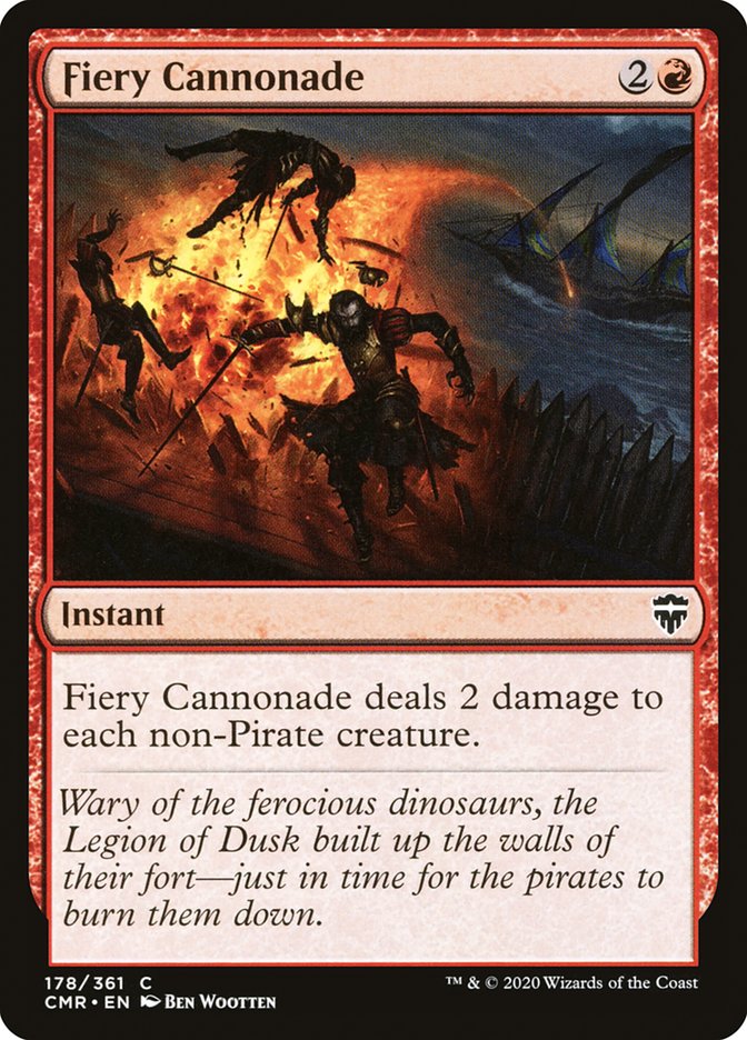 Fiery Cannonade [Commander Legends] | Gate City Games LLC