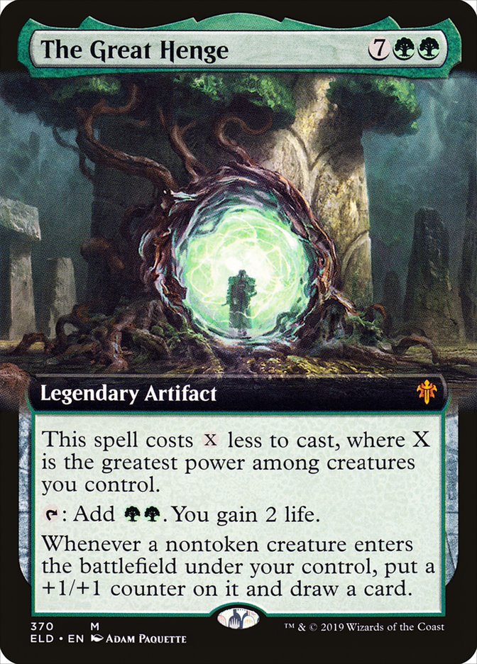 The Great Henge (Extended Art) [Throne of Eldraine] | Gate City Games LLC