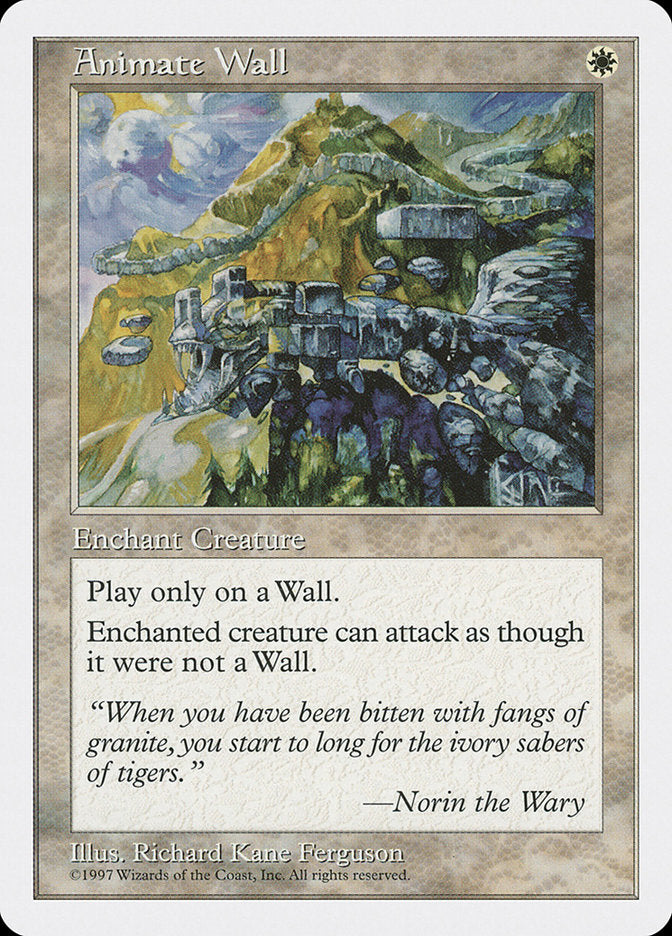 Animate Wall [Fifth Edition] | Gate City Games LLC