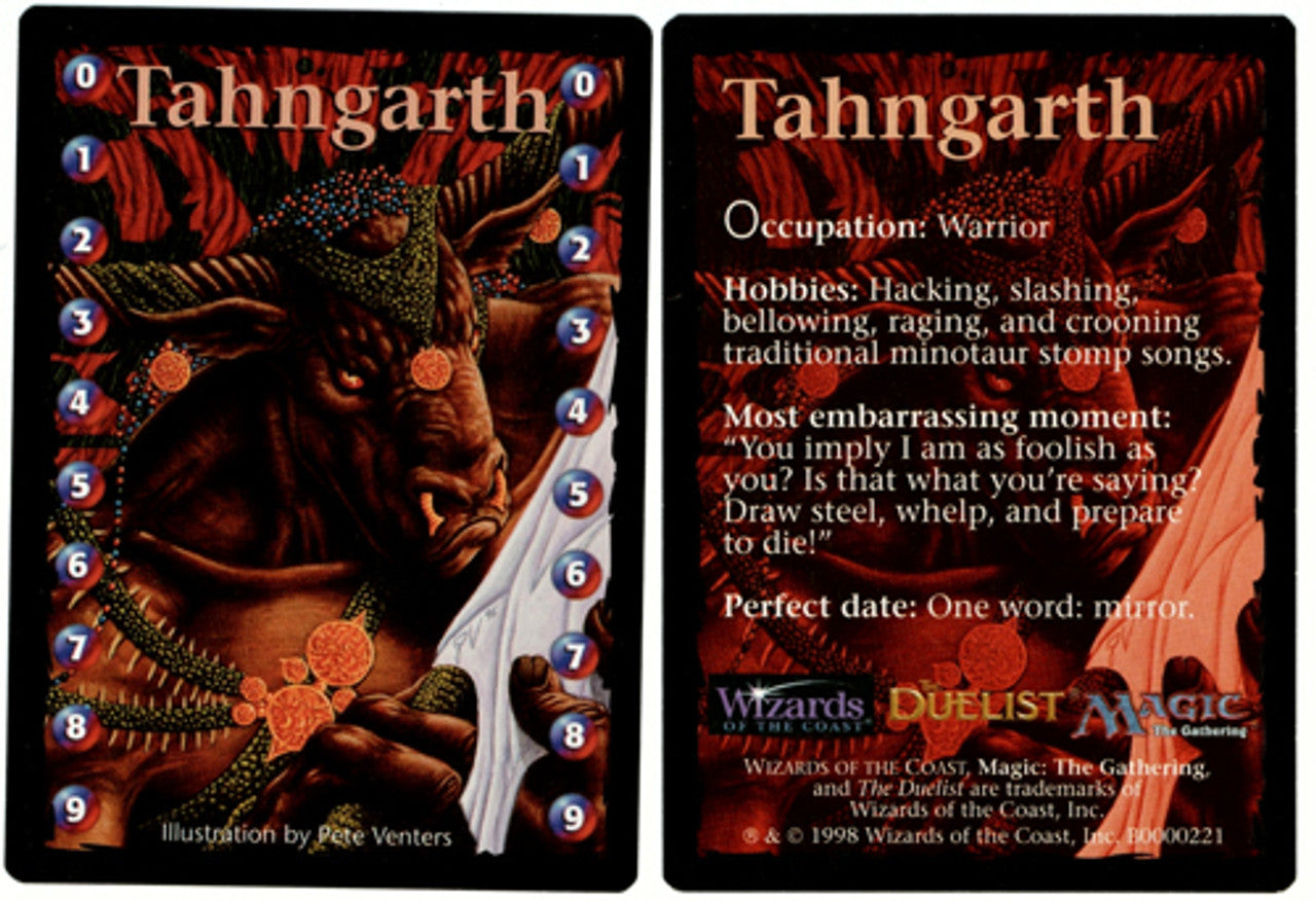 Tahngarth Life Counter Token [Media Promos] | Gate City Games LLC