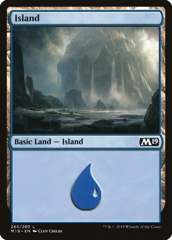 Island (265) [Core Set 2019] | Gate City Games LLC