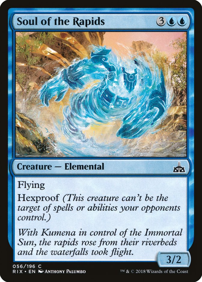 Soul of the Rapids [Rivals of Ixalan] | Gate City Games LLC