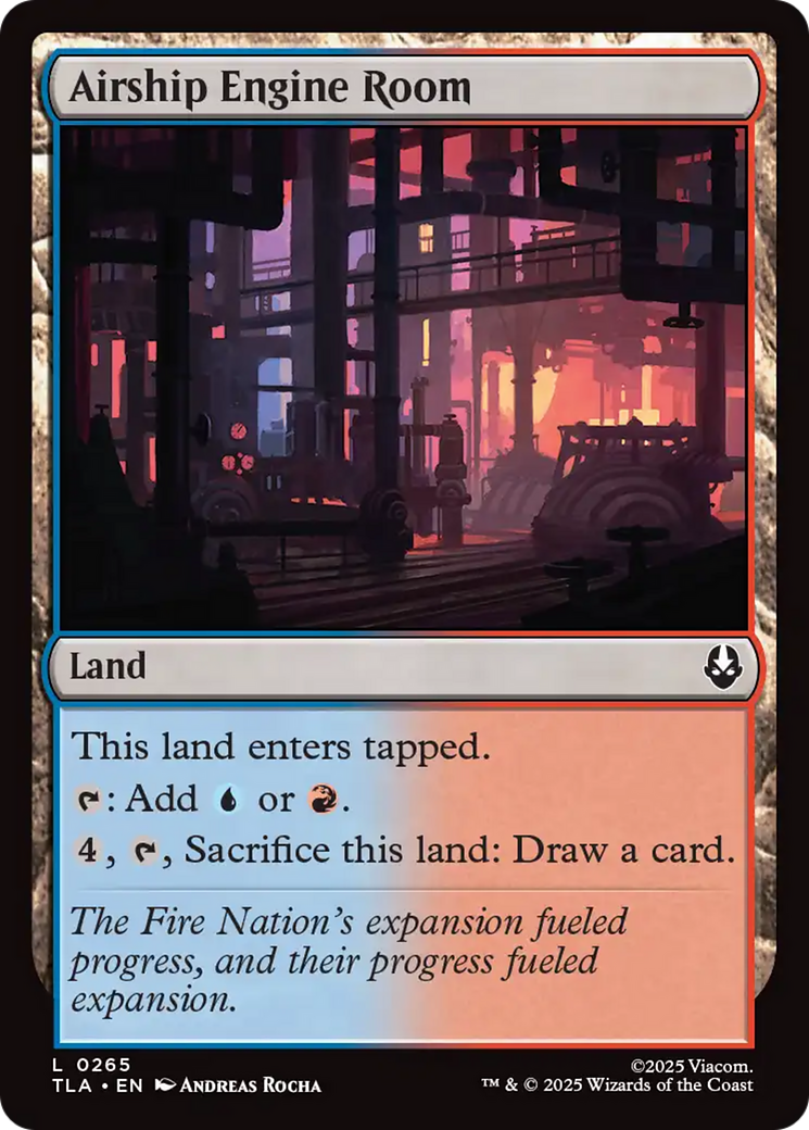 Airship Engine Room [Avatar: The Last Airbender] | Gate City Games LLC