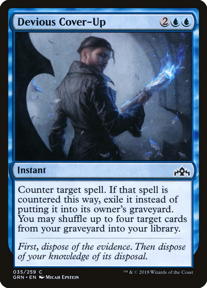 Devious Cover-Up [Guilds of Ravnica] | Gate City Games LLC