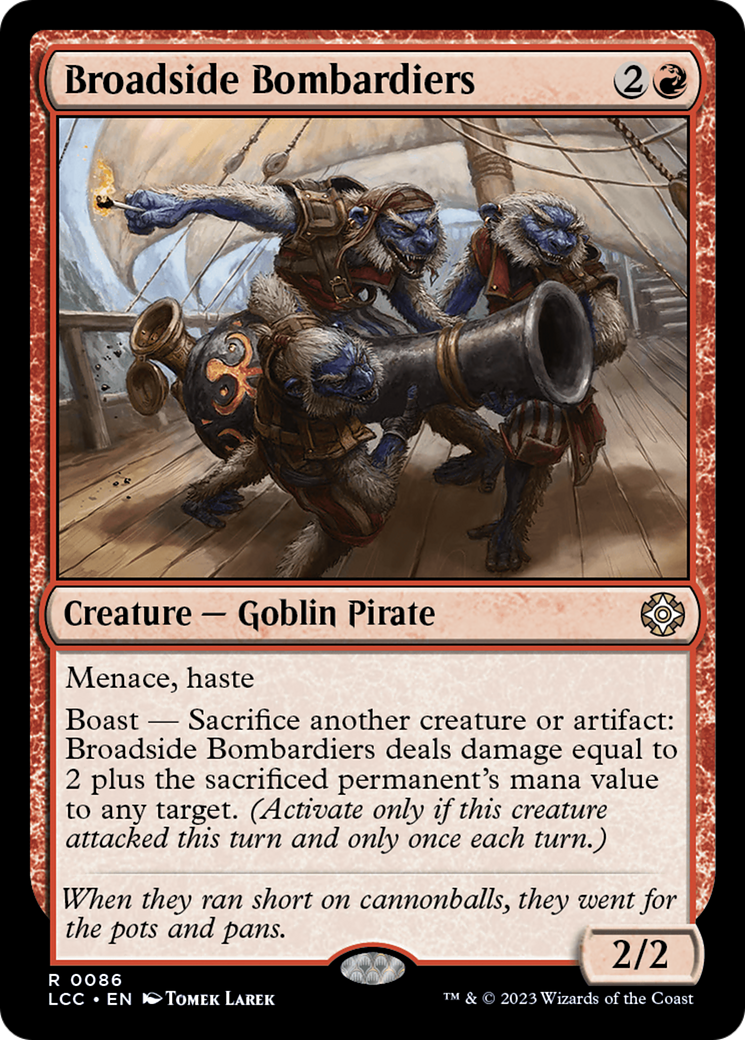 Broadside Bombardiers [The Lost Caverns of Ixalan Commander] | Gate City Games LLC