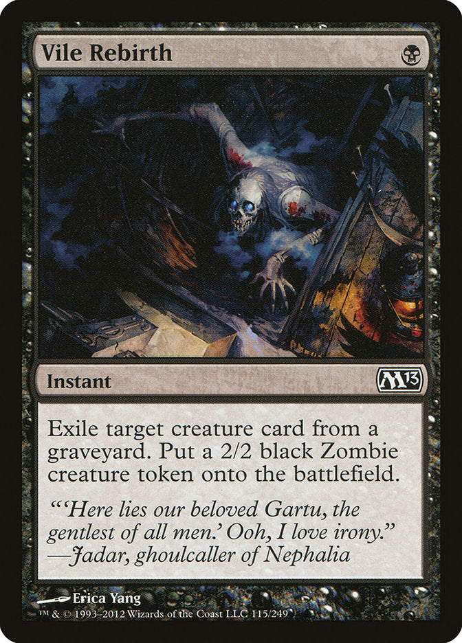 Vile Rebirth [Magic 2013] | Gate City Games LLC