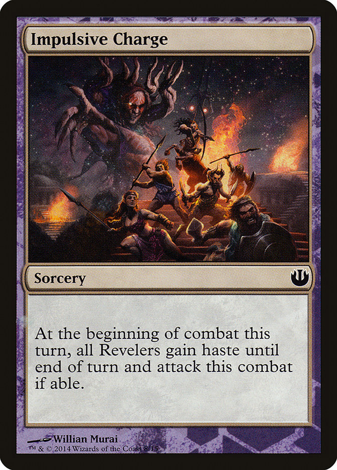 Impulsive Charge [Journey into Nyx Defeat a God] | Gate City Games LLC