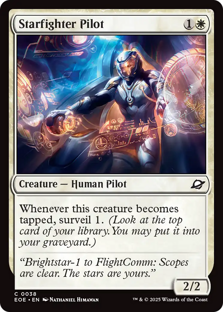 Starfighter Pilot [Edge of Eternities] | Gate City Games LLC