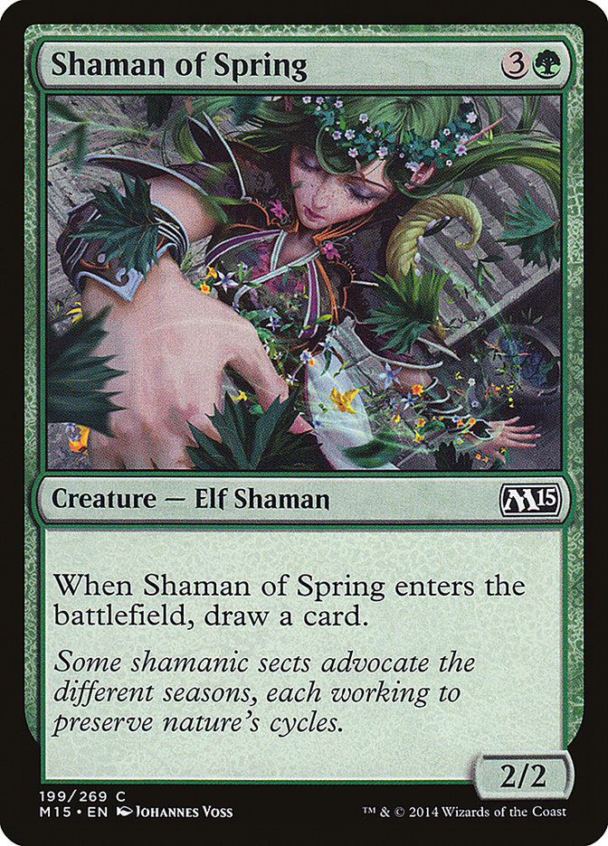 Shaman of Spring [Magic 2015] | Gate City Games LLC