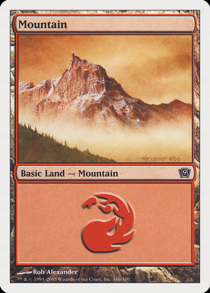 Mountain (346) [Ninth Edition] | Gate City Games LLC