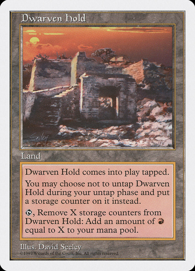 Dwarven Hold [Fifth Edition] | Gate City Games LLC
