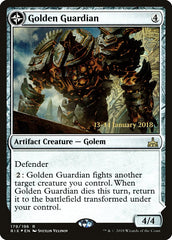 Golden Guardian // Gold-Forge Garrison [Rivals of Ixalan Prerelease Promos] | Gate City Games LLC