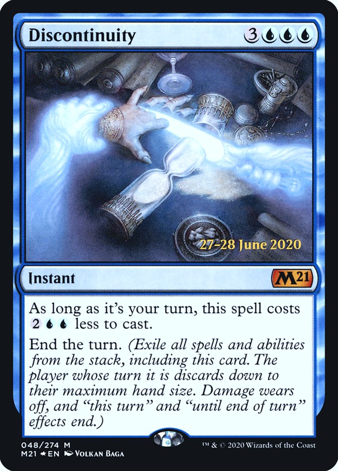 Discontinuity [Core Set 2021 Prerelease Promos] | Gate City Games LLC