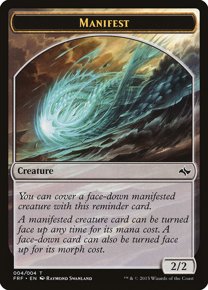 Manifest [Fate Reforged Tokens] | Gate City Games LLC