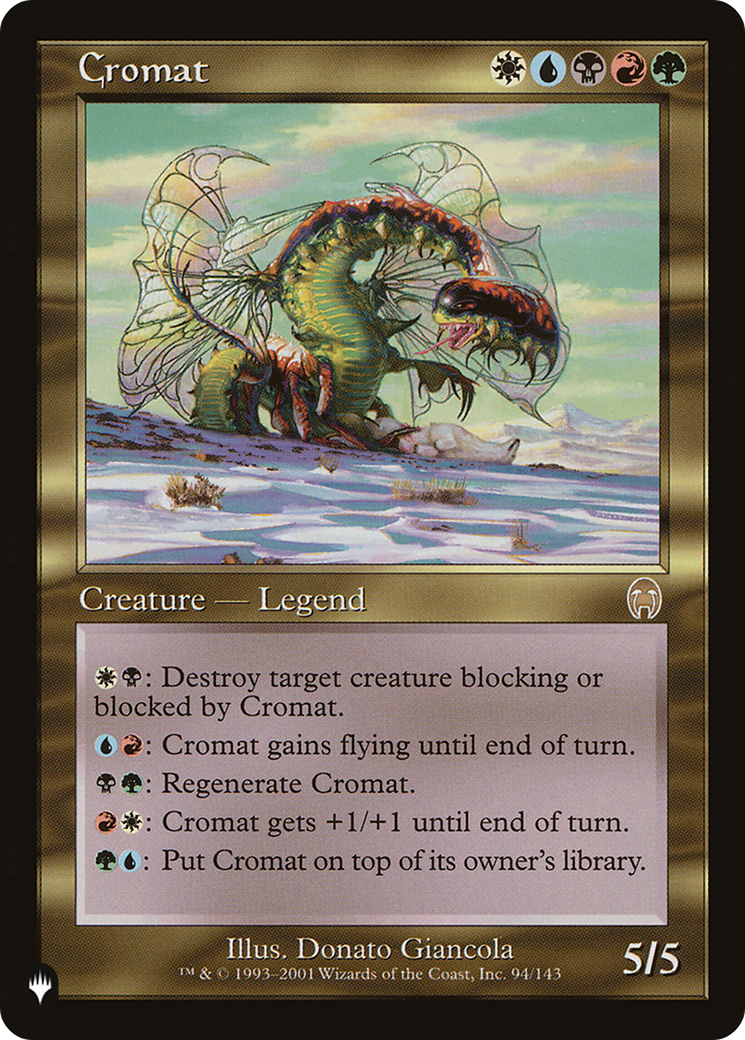 Cromat [The List] | Gate City Games LLC