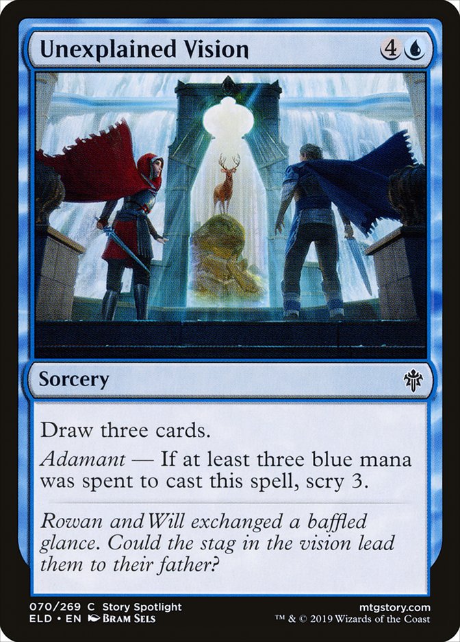 Unexplained Vision [Throne of Eldraine] | Gate City Games LLC