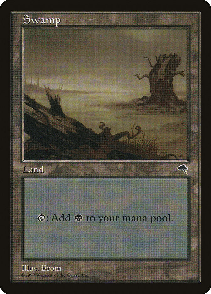 Swamp (Black Sky) [Tempest] | Gate City Games LLC