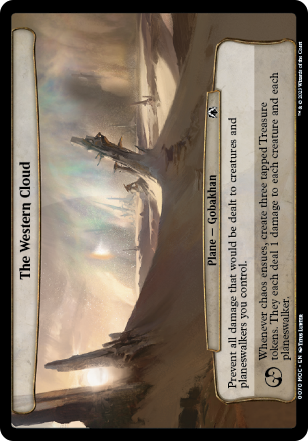 The Western Cloud [March of the Machine Commander] | Gate City Games LLC