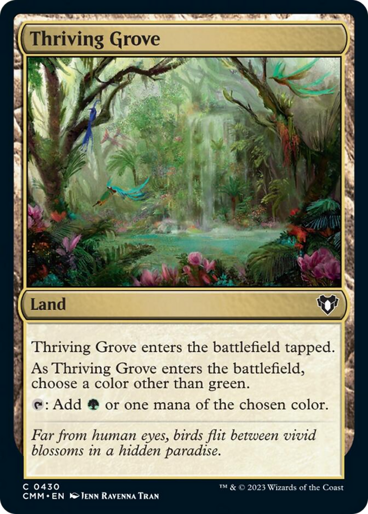Thriving Grove [Commander Masters] | Gate City Games LLC