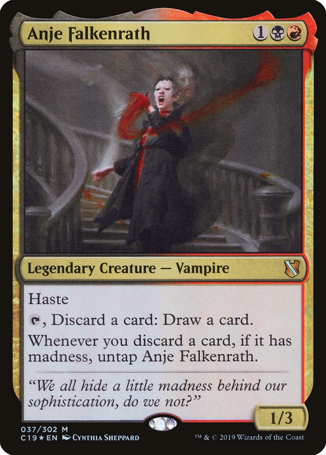 Anje Falkenrath [Commander 2019] | Gate City Games LLC