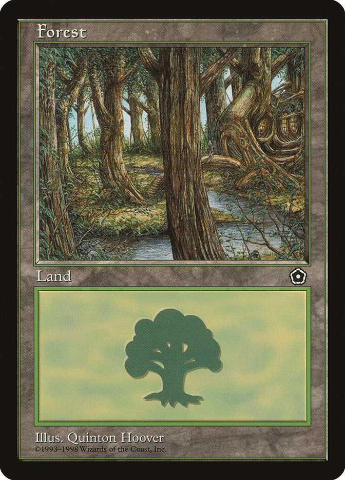 Forest (Treehouse on Right / Black Signature) [Portal Second Age] | Gate City Games LLC