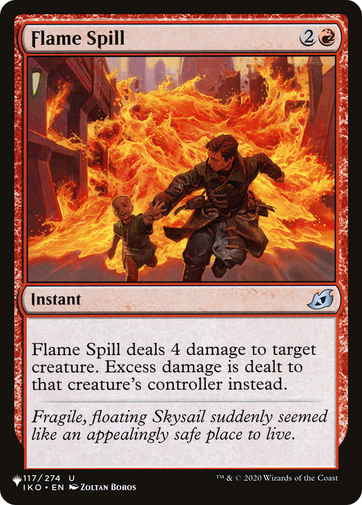 Flame Spill [The List] | Gate City Games LLC