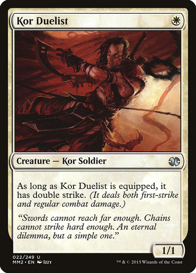 Kor Duelist [Modern Masters 2015] | Gate City Games LLC
