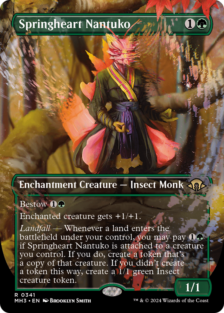 Springheart Nantuko (Borderless) [Modern Horizons 3] | Gate City Games LLC