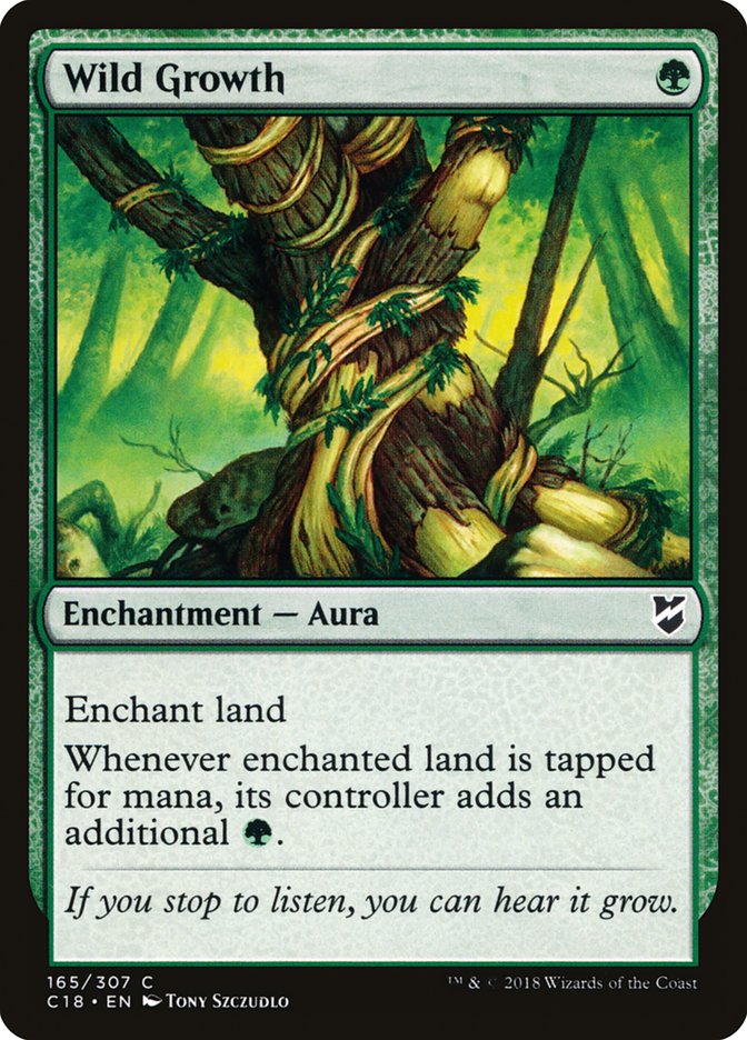 Wild Growth [Commander 2018] | Gate City Games LLC