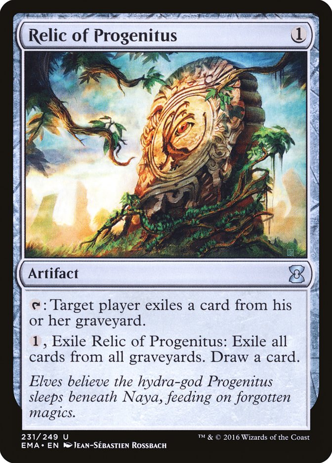 Relic of Progenitus [Eternal Masters] | Gate City Games LLC