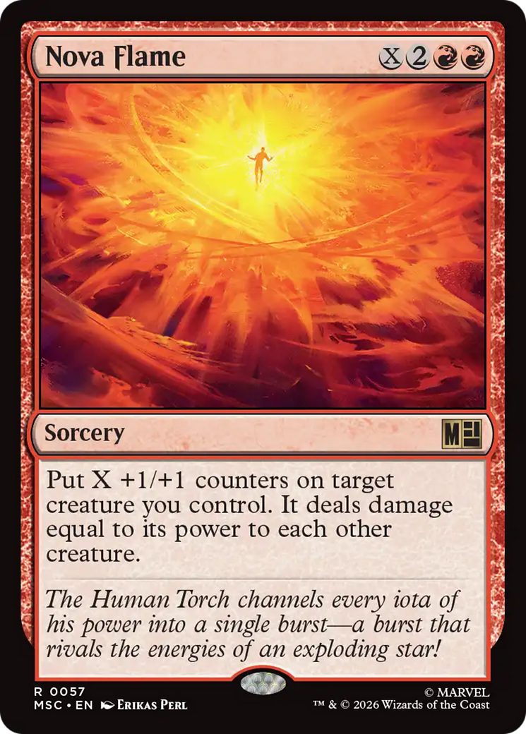 Nova Flame [Marvel Super Heroes Commander] | Gate City Games LLC