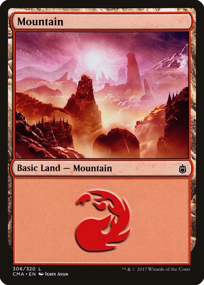 Mountain (306) [Commander Anthology] | Gate City Games LLC