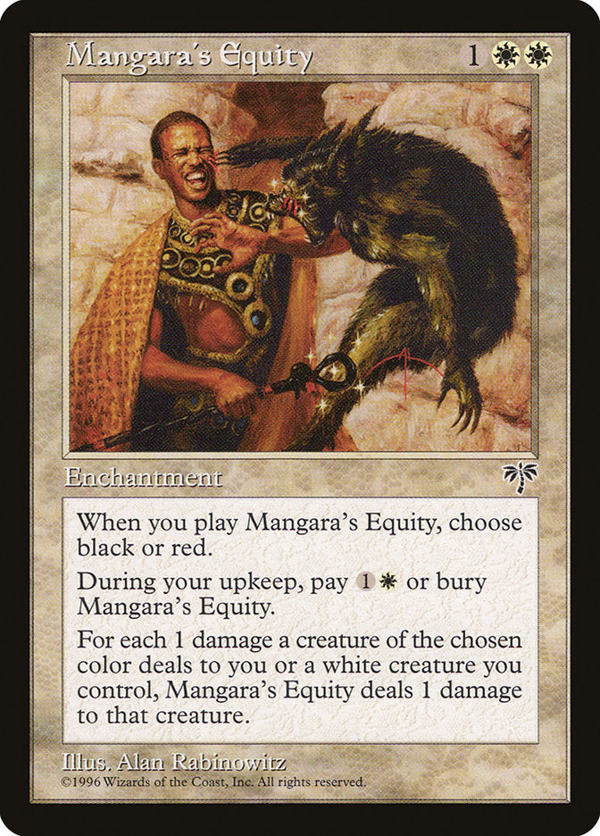 Mangara's Equity [Mirage] | Gate City Games LLC