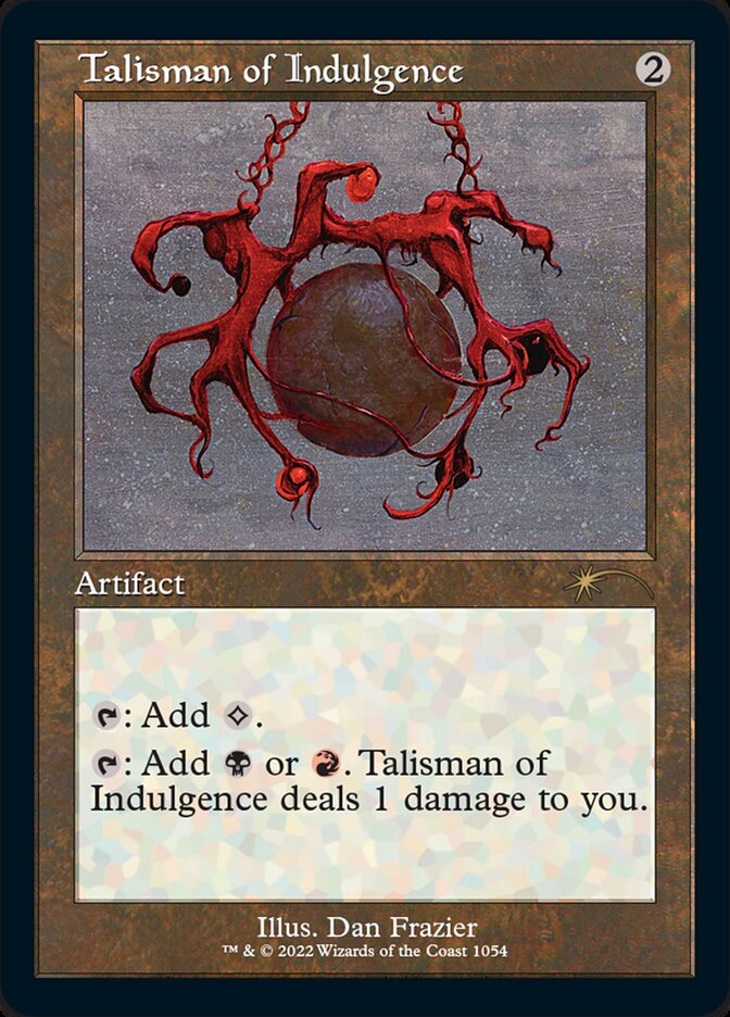 Talisman of Indulgence (Foil Etched) [Secret Lair Drop Series] | Gate City Games LLC