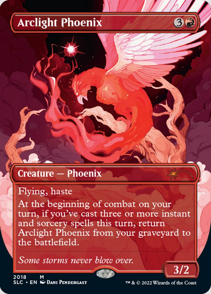 Arclight Phoenix (Borderless) [Secret Lair Countdown Kit] | Gate City Games LLC