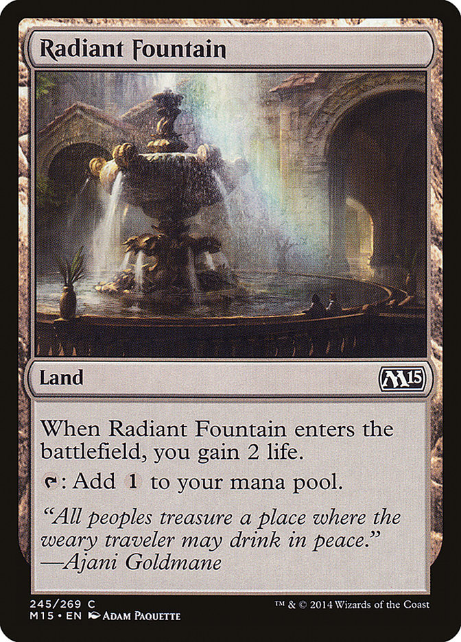 Radiant Fountain [Magic 2015] | Gate City Games LLC