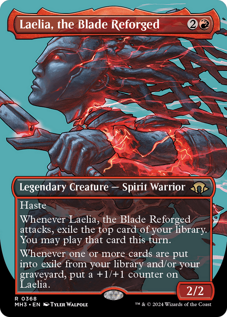 Laelia, the Blade Reforged (Borderless) [Modern Horizons 3] | Gate City Games LLC