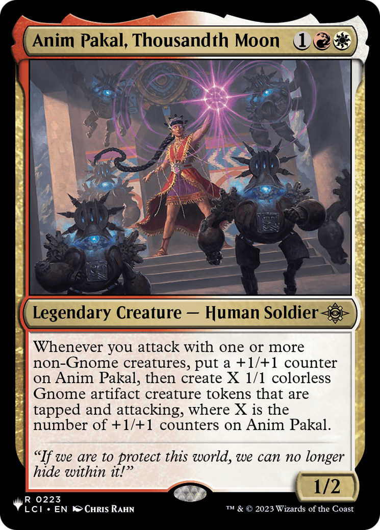 Anim Pakal, Thousandth Moon [The List] | Gate City Games LLC