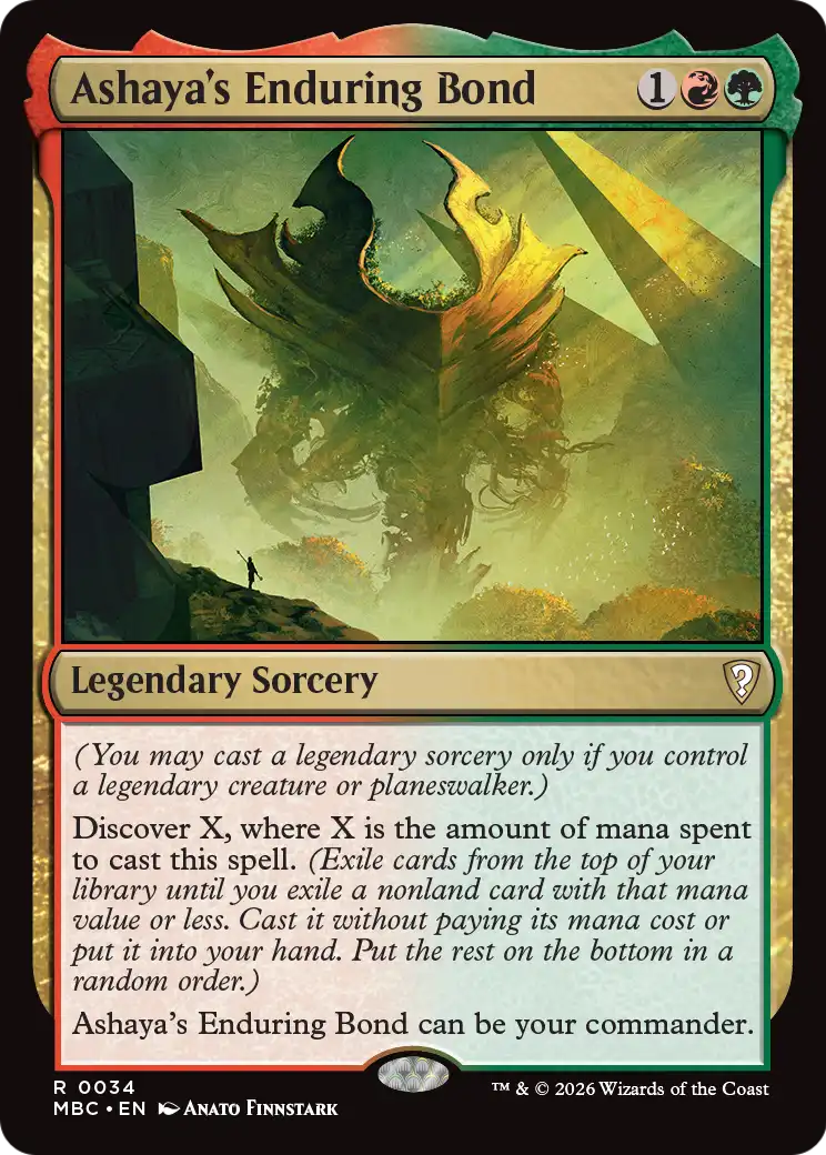 Ashaya's Enduring Bond [Mystery Booster: Commander Edition] | Gate City Games LLC