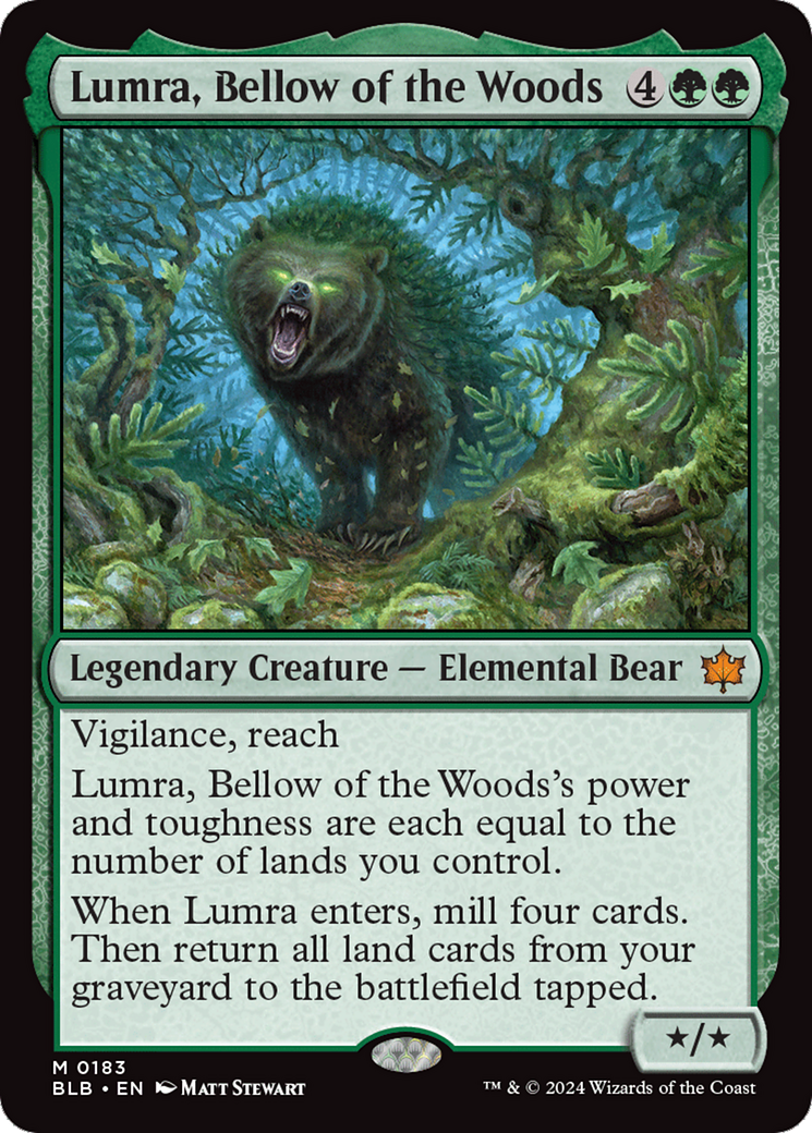 Lumra, Bellow of the Woods [Bloomburrow] | Gate City Games LLC