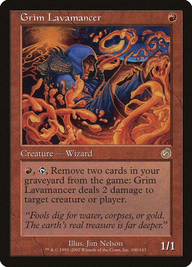 Grim Lavamancer [Torment] | Gate City Games LLC