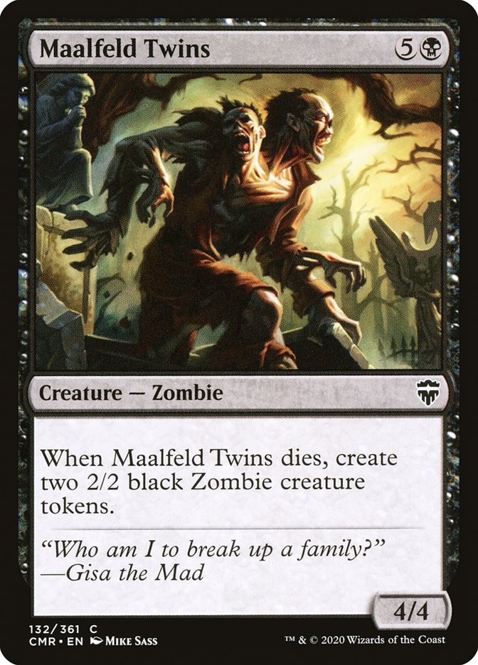 Maalfeld Twins [Commander Legends] | Gate City Games LLC