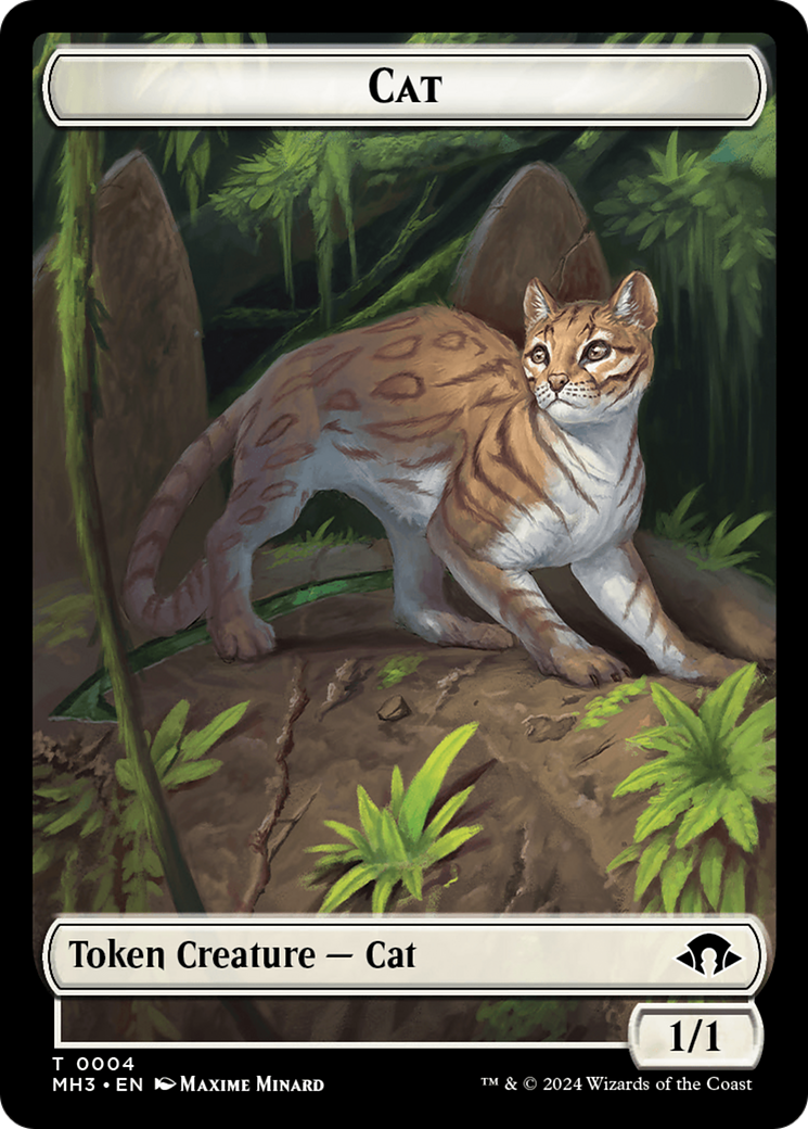 Servo // Cat Double-Sided Token [Modern Horizons 3 Tokens] | Gate City Games LLC