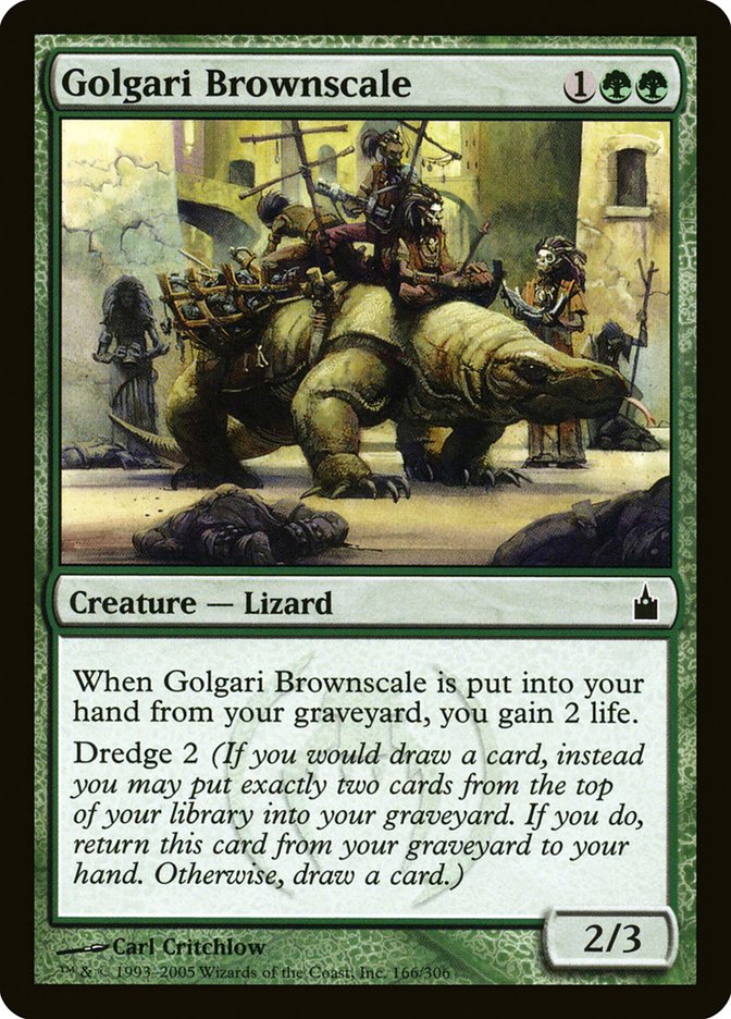 Golgari Brownscale [Ravnica: City of Guilds] | Gate City Games LLC