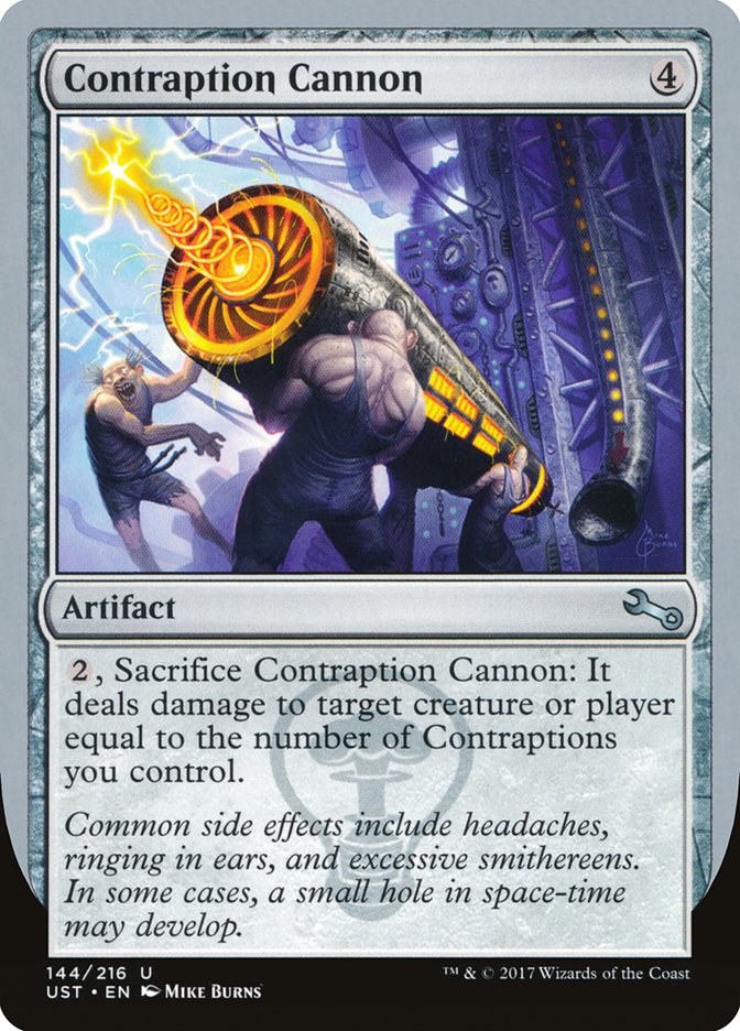 Contraption Cannon [Unstable] | Gate City Games LLC