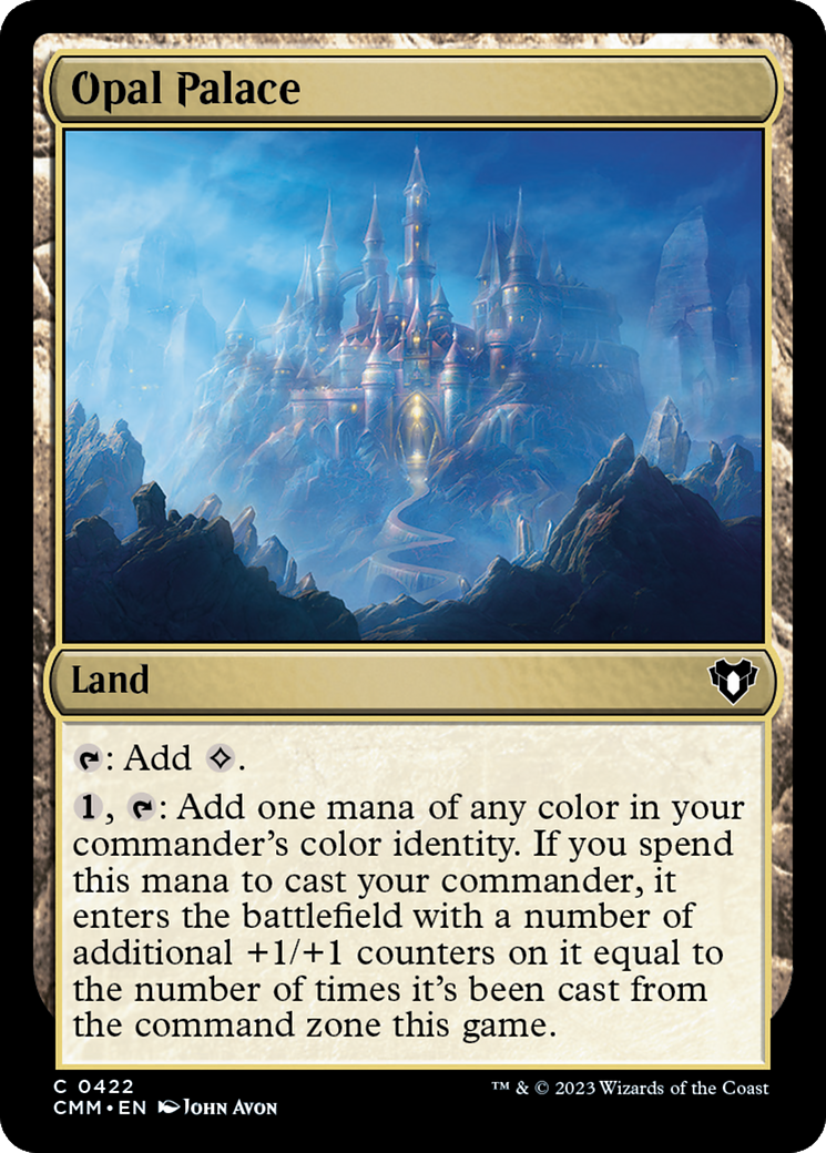 Opal Palace [Commander Masters] | Gate City Games LLC