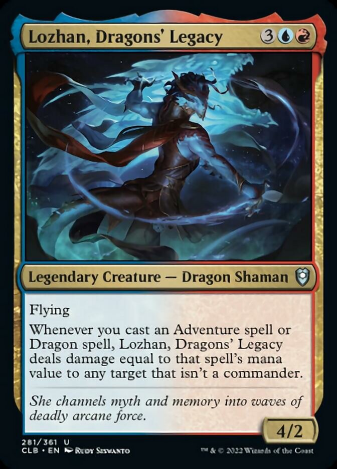 Lozhan, Dragons' Legacy [Commander Legends: Battle for Baldur's Gate] | Gate City Games LLC