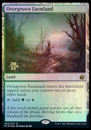 Overgrown Farmland [Innistrad: Midnight Hunt Prerelease Promos] | Gate City Games LLC