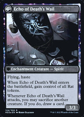 Tribute to Horobi // Echo of Death's Wail [Kamigawa: Neon Dynasty Prerelease Promos] | Gate City Games LLC