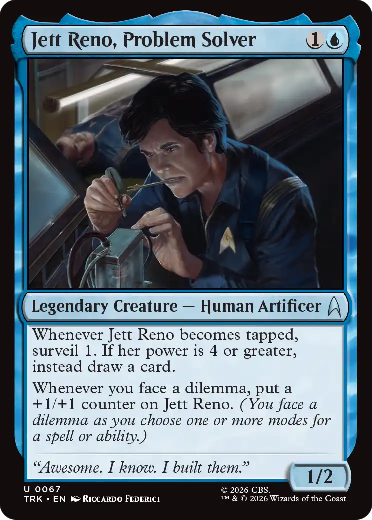 Jett Reno, Problem Solver [Star Trek] | Gate City Games LLC
